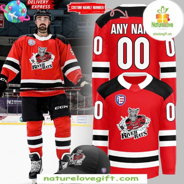 Charlotte Checkers 2025 River Rats Hockey Jersey