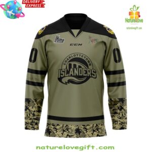 Charlottetown Islanders Military Appreciation 2024 Hockey Jersey