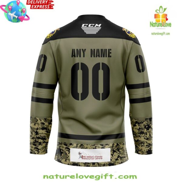 Charlottetown Islanders 2025 Military Appreciation Hockey Jersey