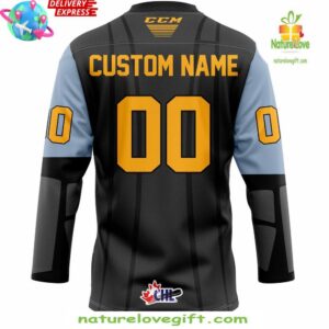 Charlottetown Islanders Game Worn Batman Special Jersey