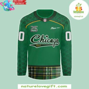 Chicago Steel Irish 25th Season Special Hockey Jersey