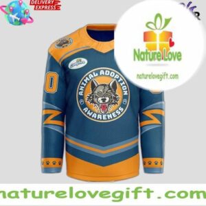 Chicago Wolves 2025 Animal Adoption Awareness Special Hockey Jersey InspirDG 2