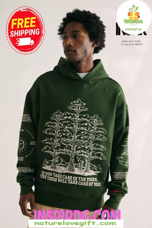 CHNGE Trees Are The Roots Hoodie Urban Outfitters Exclusive Sweatshirt