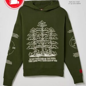 Urban Outfitters CHNGE UO Exclusive Trees Are The Roots Hoodie Sweatshirt
