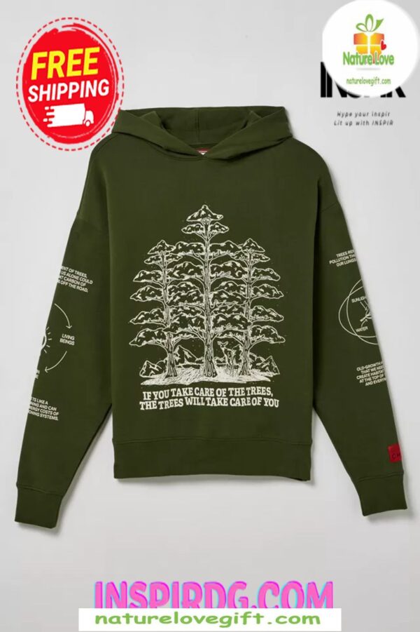 CHNGE Trees Are The Roots Hoodie Urban Outfitters Exclusive Sweatshirt