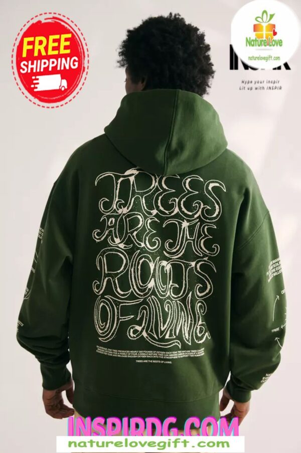 CHNGE Trees Are The Roots Hoodie Urban Outfitters Exclusive Sweatshirt
