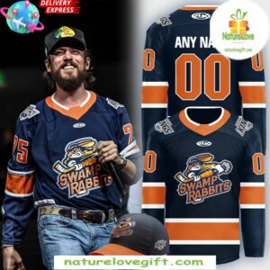 Chris Janson Greenville Swamp Rabbits 2025 Hockey Jersey