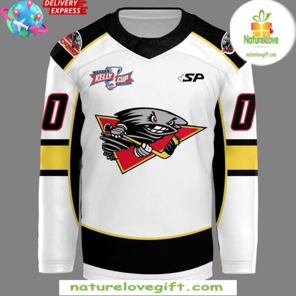 Cincinnati Cyclones 2025 Kelly Cup Playoffs Hockey Jersey