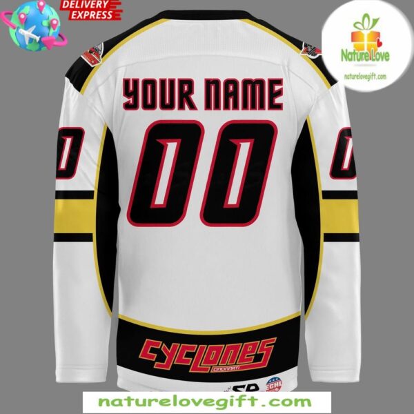 Cincinnati Cyclones 2025 Kelly Cup Playoffs Hockey Jersey