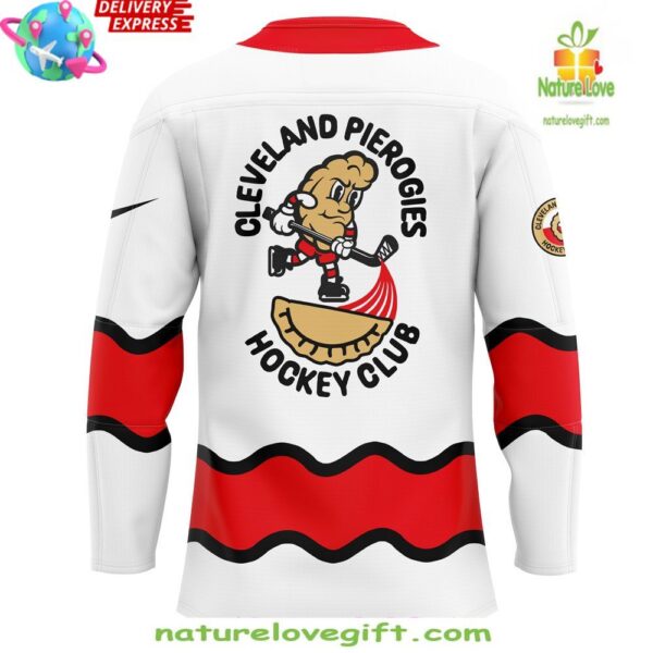 Cleveland Pierogies Hockey Jersey Pucks Pierogies Weekend