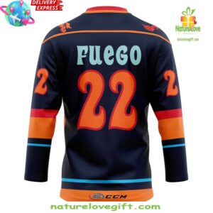 Coachella Valley Firebirds Fuegos birthday 2025 Hockey Jersey
