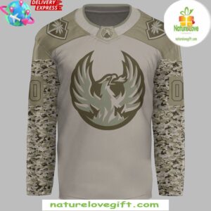 Coachella Valley Firebirds Military Appreciation Special Hockey Jersey