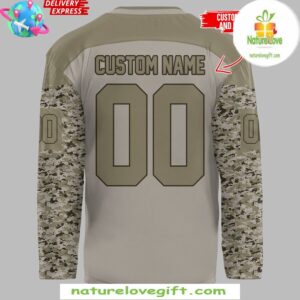 Coachella Valley Firebirds Military Appreciation Special Hockey Jersey