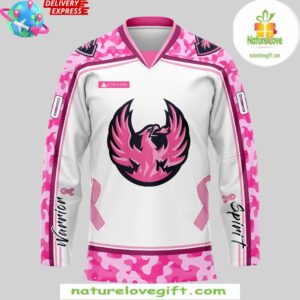 Coachella Valley Firebirds Pink In The Rink 2025 Jersey