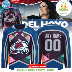 Colorado Avalanche 2025 Hispanic Heritage Jersey Hockey
