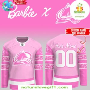 Colorado Avalanche Barbie Night 2025 Jersey Hockey Fan Gear