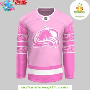 Colorado Avalanche Barbie Night 2025 Hockey Jersey