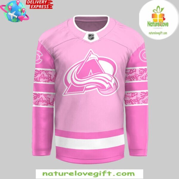 Colorado Avalanche Barbie Night 2025 Jersey Hockey Fan Gear