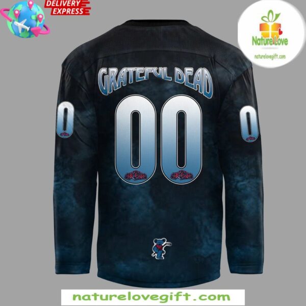 Colorado Avalanche Grateful Dead 2025 Hockey Jersey