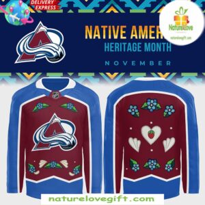Colorado Avalanche Native Heritage Hockey Jersey NHL