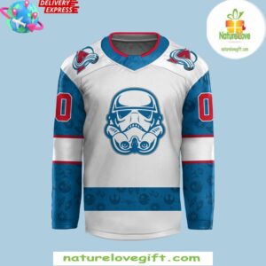 Colorado Avalanche x Star Wars Night 2024 Custom Hockey Jersey