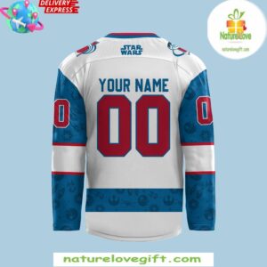 Colorado Avalanche x Star Wars Night 2024 Custom Hockey Jersey