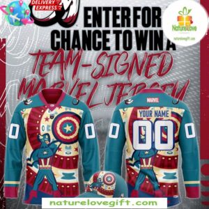 Colorado Mammoth Marvel Hockey Jersey 2025 Super Hero Night