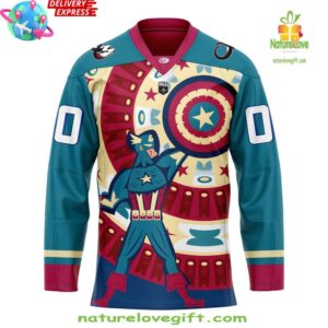 Colorado Mammoth Marvel Super Hero Night 2025 Hockey Jersey