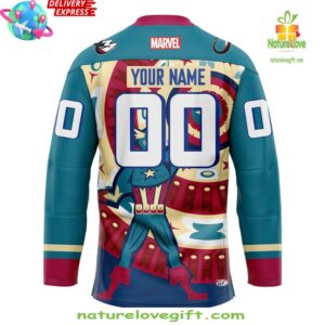 Colorado Mammoth Marvel Super Hero Night 2025 Hockey Jersey