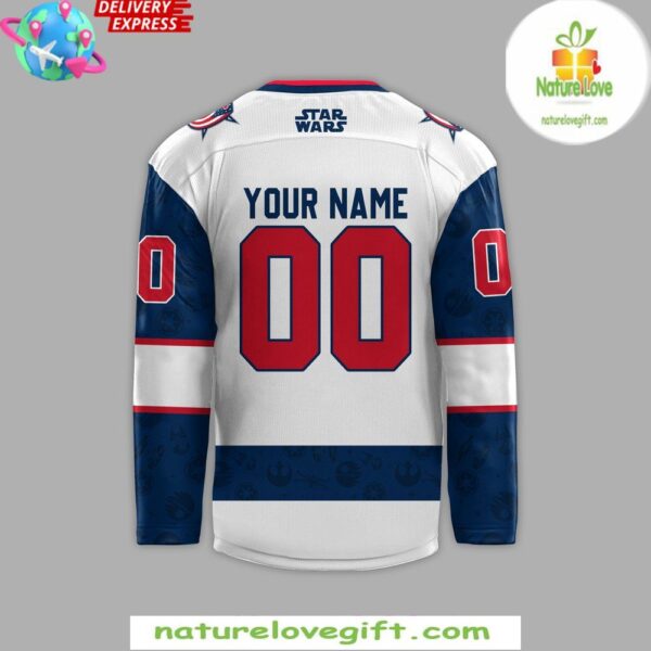 Columbus Blue Jackets Star Wars Jersey 2025 Hockey Custom