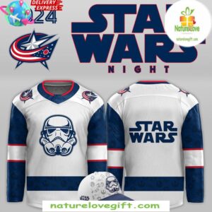 Columbus Blue Jackets Star Wars Night 2025 Hockey Jersey