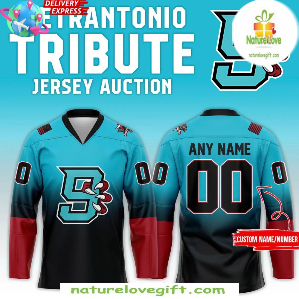 Columbus River Dragons 2025 Pietrantonio Tribute Hockey Jersey Columbus River Dragons 2025 Pietrantonio Tribute Hockey Jersey