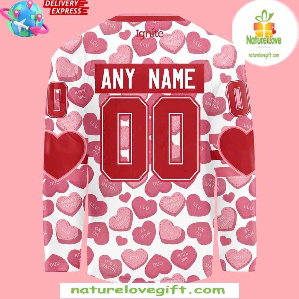 Columbus River Dragons Valentine Jersey Auction Hockey Jersey Columbus River Dragons Valentine Jersey Auction Hockey Jersey