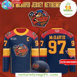 Connor McDavid Erie Otters Hockey Jersey Special Edition