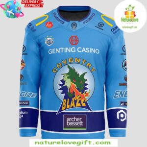 Coventry Blaze Regush Retro 2025 Hockey Jersey