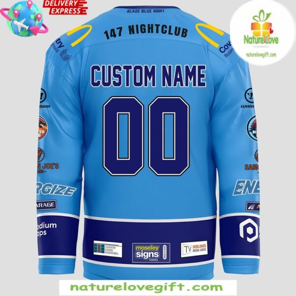 Coventry Blaze 2025 Retro Hockey Jersey Regush