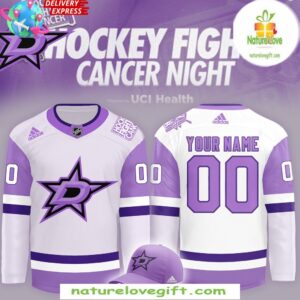 Dallas Stars Hockey Fights Cancer 2025 Jersey