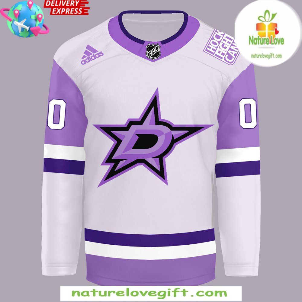 Dallas Stars Hockey Fights Cancer 2025 Jersey Dallas Stars Hockey Fights Cancer 2025 Jersey