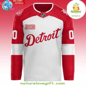 Detroit Red Wings Tiger Night 2025 Hockey Jersey