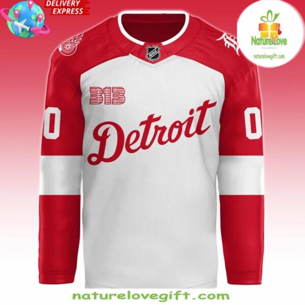 Detroit Red Wings 2025 Hockey Jersey Tiger Night Edition