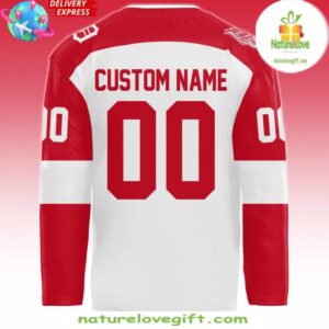 Detroit Red Wings Tiger Night 2025 Hockey Jersey