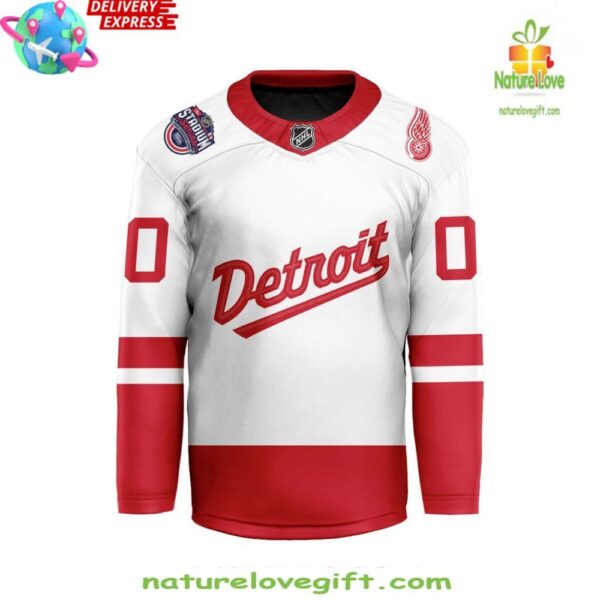 Detroit Red Wings 2025 Stadium Series Jersey NHL Hockey