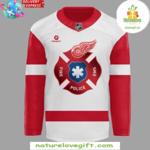 Detroit Red Wings Hometown Heroes Night Custom Hockey Jersey