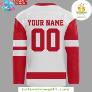 Detroit Red Wings Hometown Heroes Night Custom Hockey Jersey