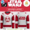Detroit Red Wings Star Wars Night 2025 Hockey Jersey