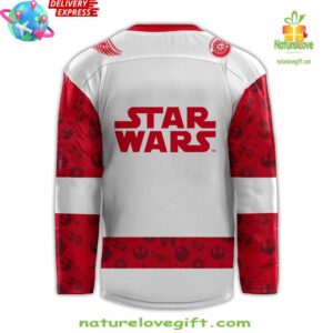 Detroit Red Wings x Star Wars Night 2024 Hockey Jersey
