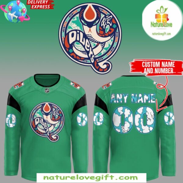 Edmonton Oilers 2025 Indigenous Heritage Jersey Hockey