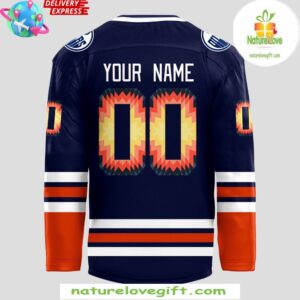 Edmonton Oilers Indigenous Celebration 2024 Hockey Jersey