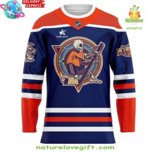 Edmonton Oilers Dia de los Muertos 2024 Hockey Jersey