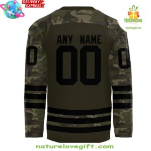 Edmonton Oilers Military Appreciation Night Special Hockey Jersey